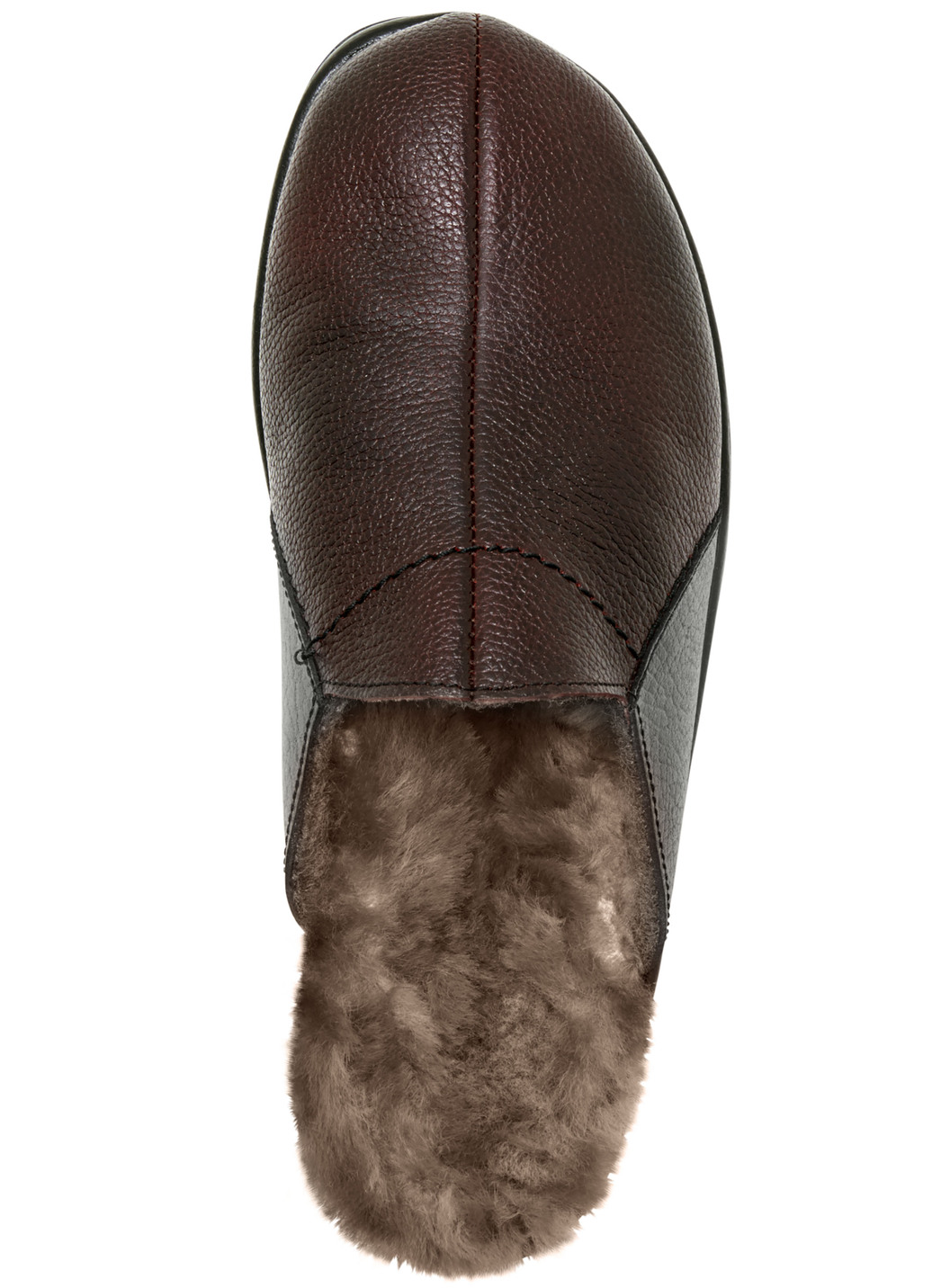 Pantoffel mit reinem Schurwollfutter