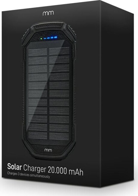 Mikamax - Qi Solar Powerbank 20.000 Mah