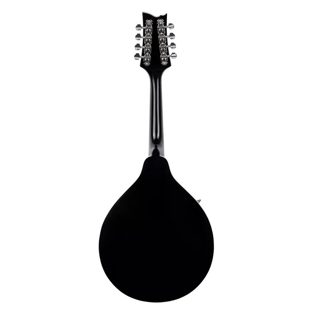 Ortega RMAE40SBK-L A-style Series Left-handed Mandolin Satin Black linkshandige mandoline met gigbag