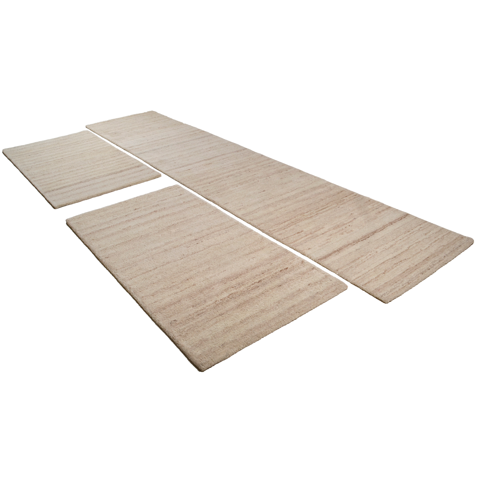 Teppich ROYAL BERBER - beige - handgetuftet - 60x90 cm