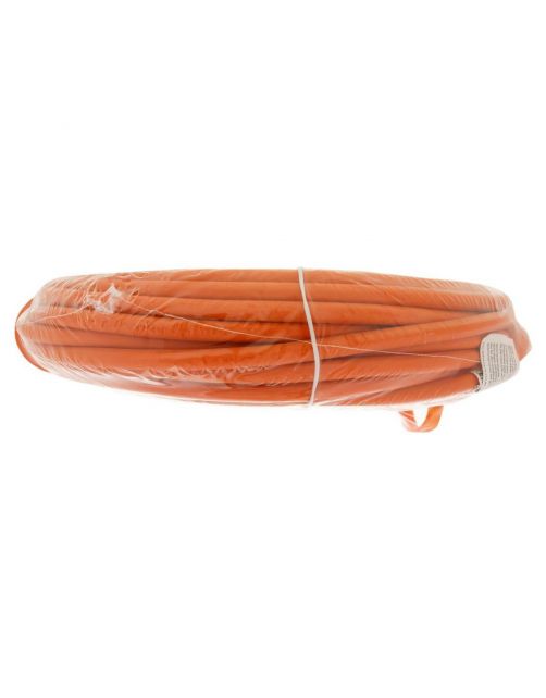 Exin Verlengsnoer 2x1.5 Swd - Elektra - 20 m Oranje Spatwaterdicht