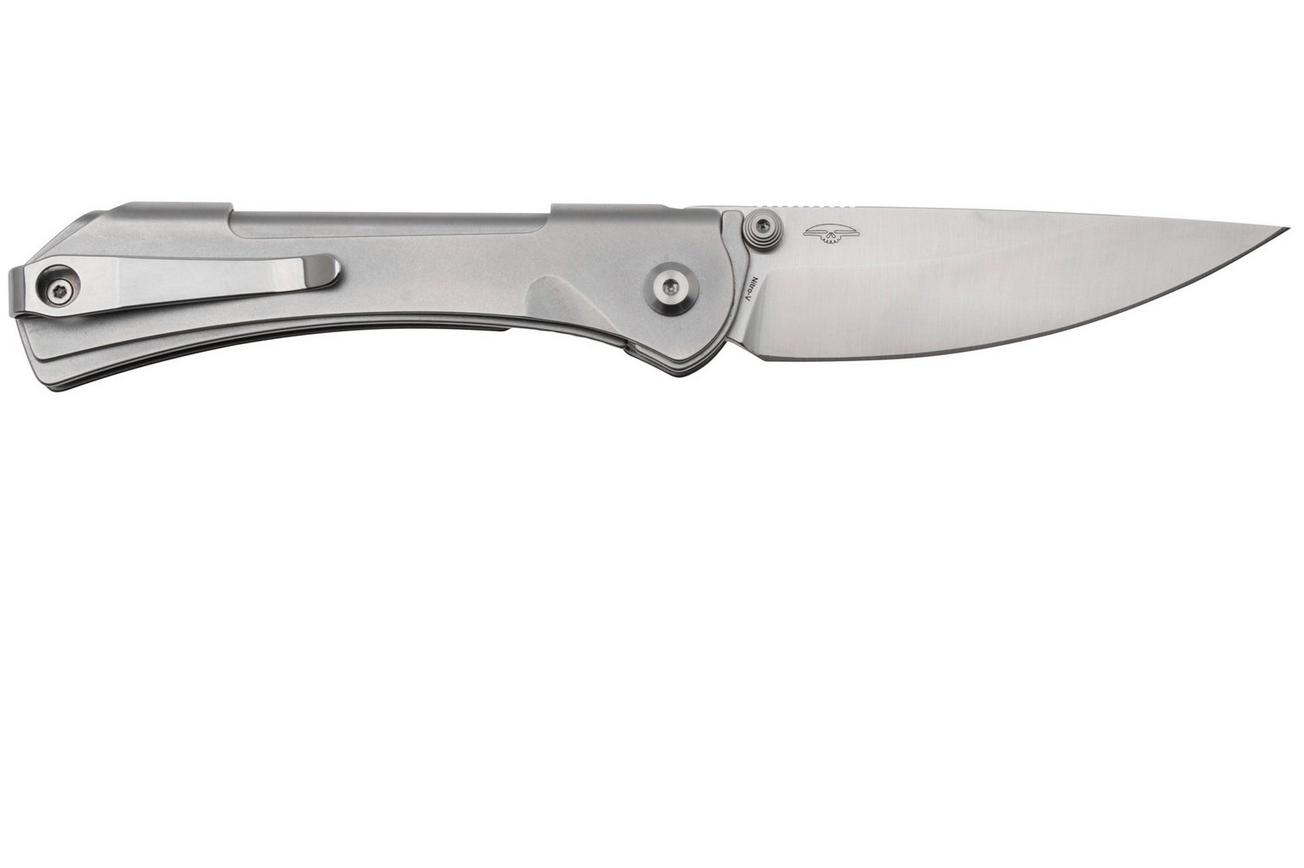Real Steel SYLPH 7141 Nitro-V, Satin Hardware zakmes, Poltergeist design