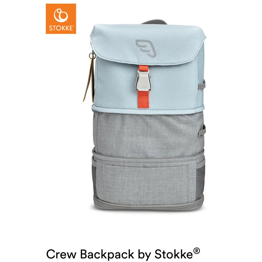 JETKIDS™ BY STOKKE® Aufsitzkoffer BedBox™ mit Crew BackPack™ Blue