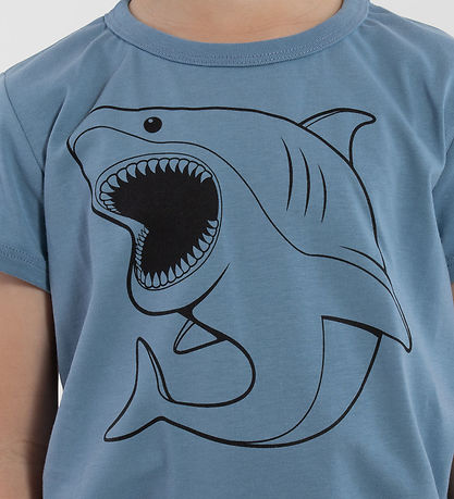 ANIMAL T-Shirt - DyrHide - Porzellanumriss Weißer Hai