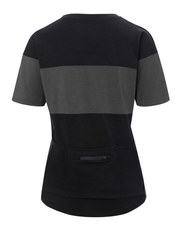 Giro Ride MTB Fietsshirt Korte Mouwen Zwart/Grijs Dames