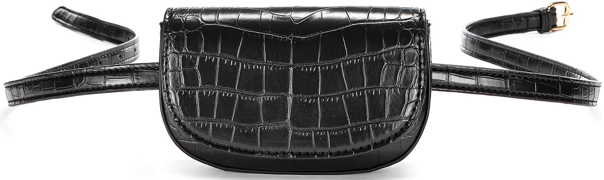 LASCANA Bauchtasche »Gürteltasche« in Kroko-Optik, CrossBody,Brusttasche, Hüfttasche VEGAN