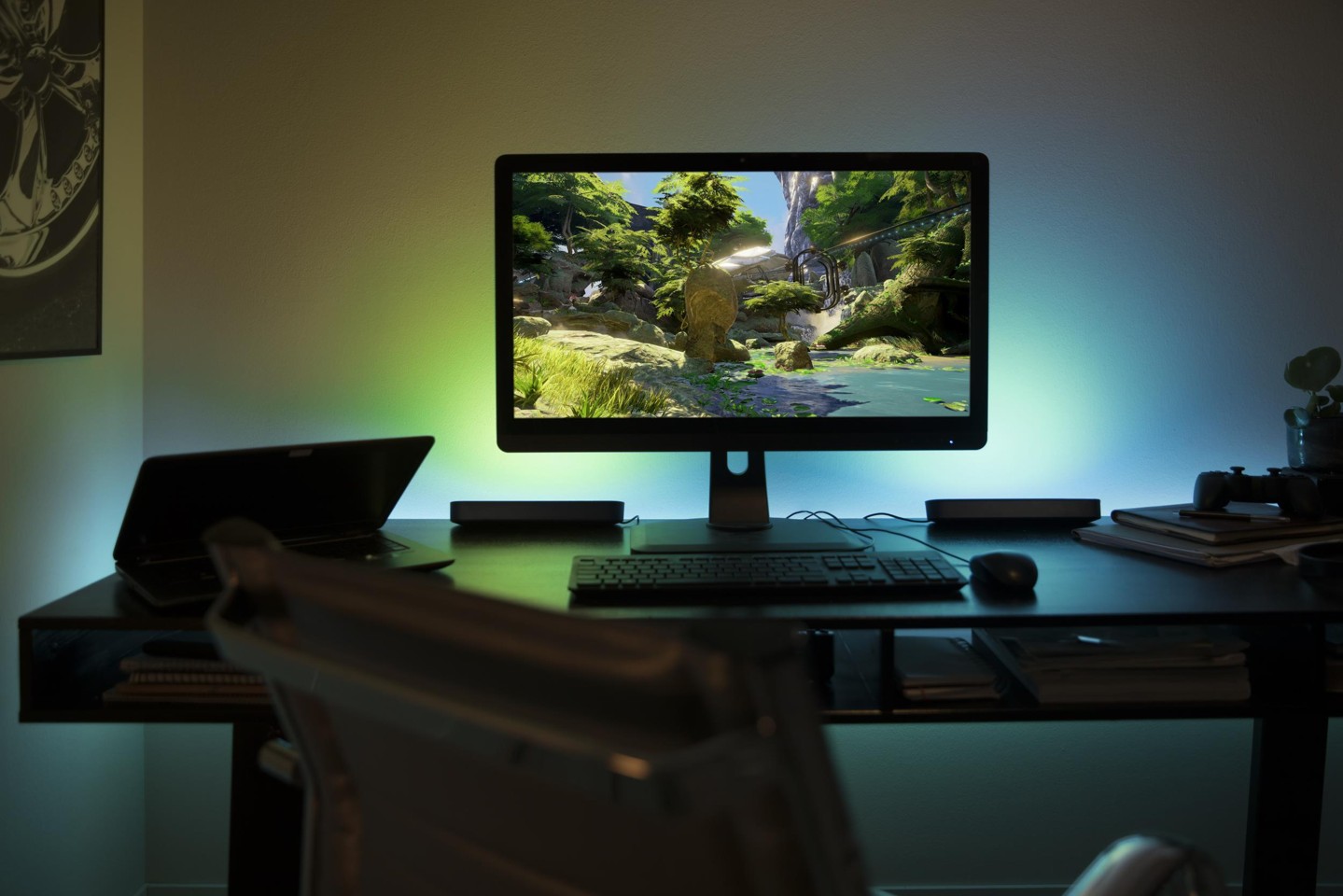Philips Hue - Play-Lysskinne 2-Pakke Sort - White & Color Ambiance