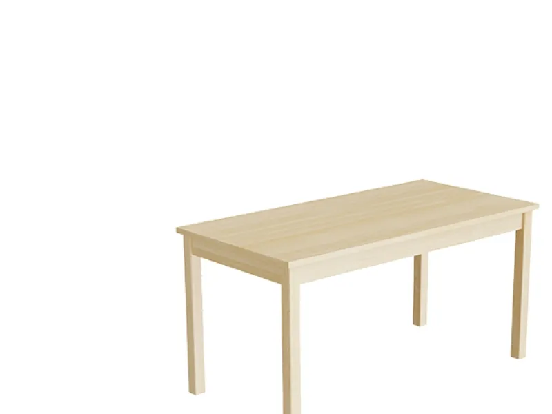 Bord Lovis 601, 1200x600 mm Højde 600 mm med birk laminat, birk understel