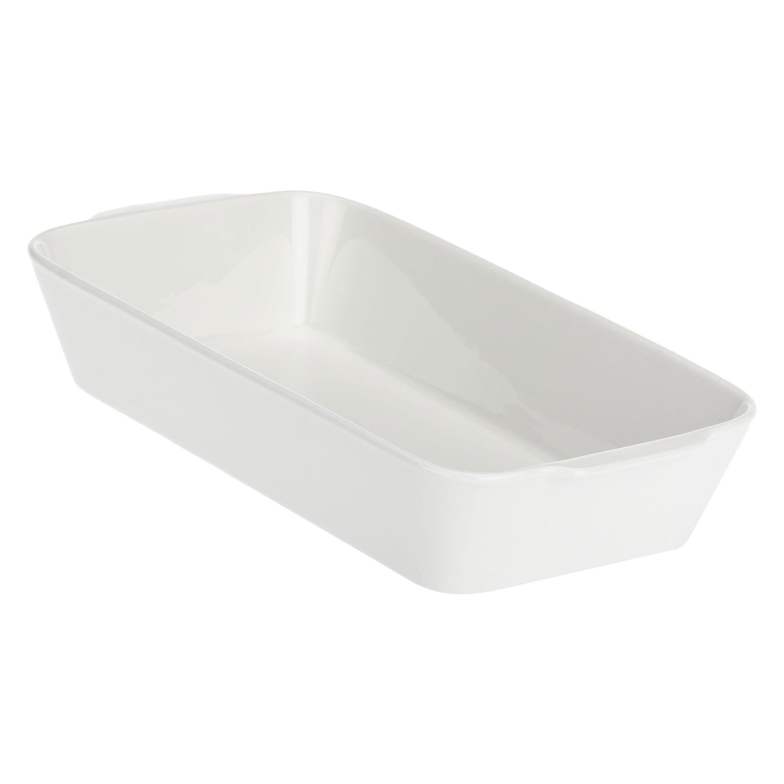 LA PORCELLANA BIANCA Auflaufform ANGHIARI 26 x 15 cm Porzellan weiß