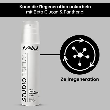 RAU Cosmetics Beta Glucan Recovery Mask Kabinenware
