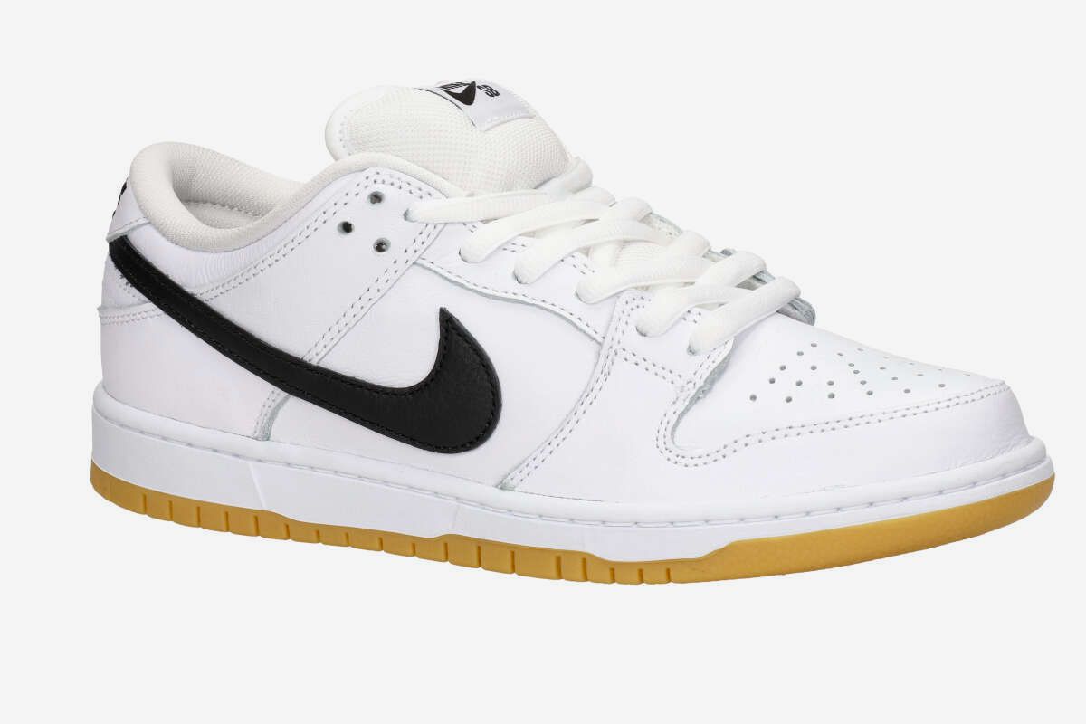 Nike SB Dunk Low Pro Iso Schuh (white black white)