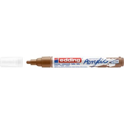 Edding 5100 - Marqueur acrylique - noisette