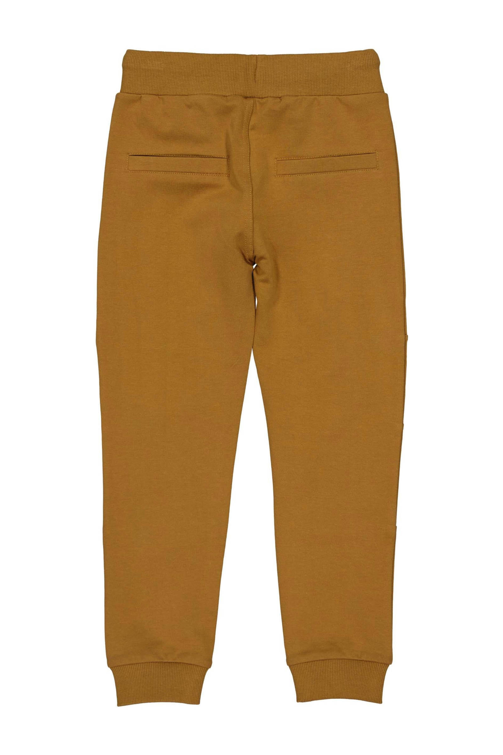Quapi regular fit joggingbroek bruin