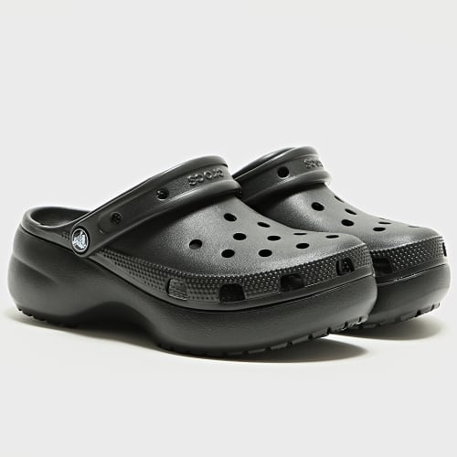 Claquettes Femme Classic Platform Clog Noir