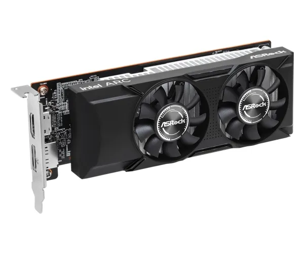 ASRock Intel Arc A310 4GB - Grafikkort - Arc A310 - 4GB GDDR6 - PCIe 4.0 x8 Low Profile - HDMI, DisplayPort