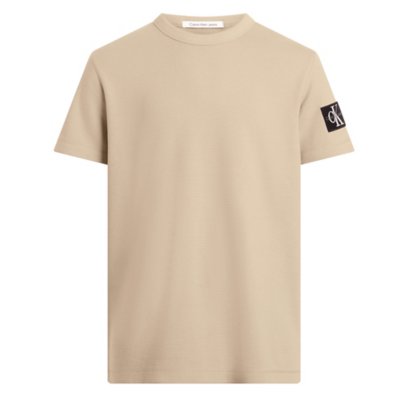 Tee-shirt à manches courtes homme Badge Waffle CALVIN KLEIN