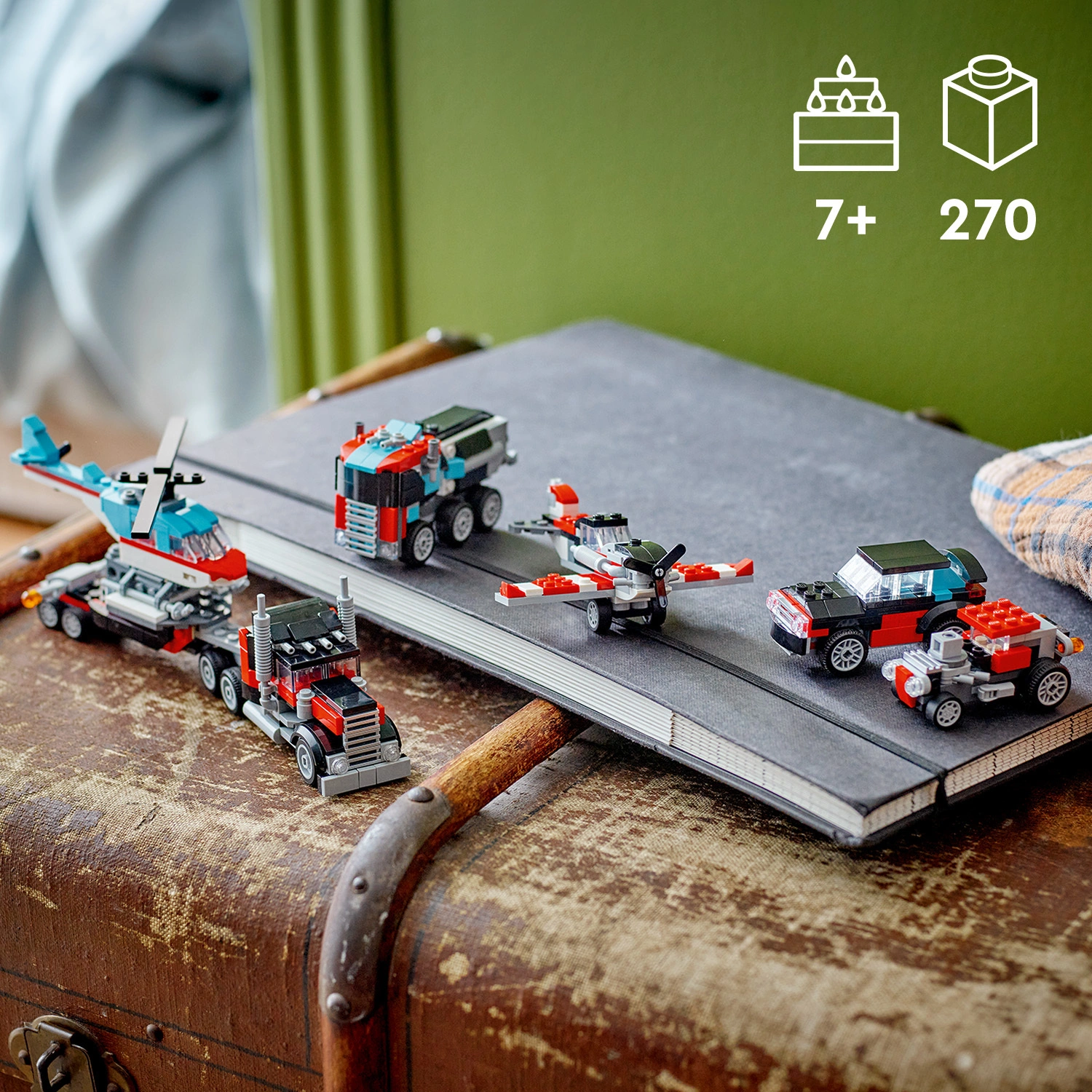 LEGO® Creator 31146 TIEFLADER MIT HUBSCHRAUBER