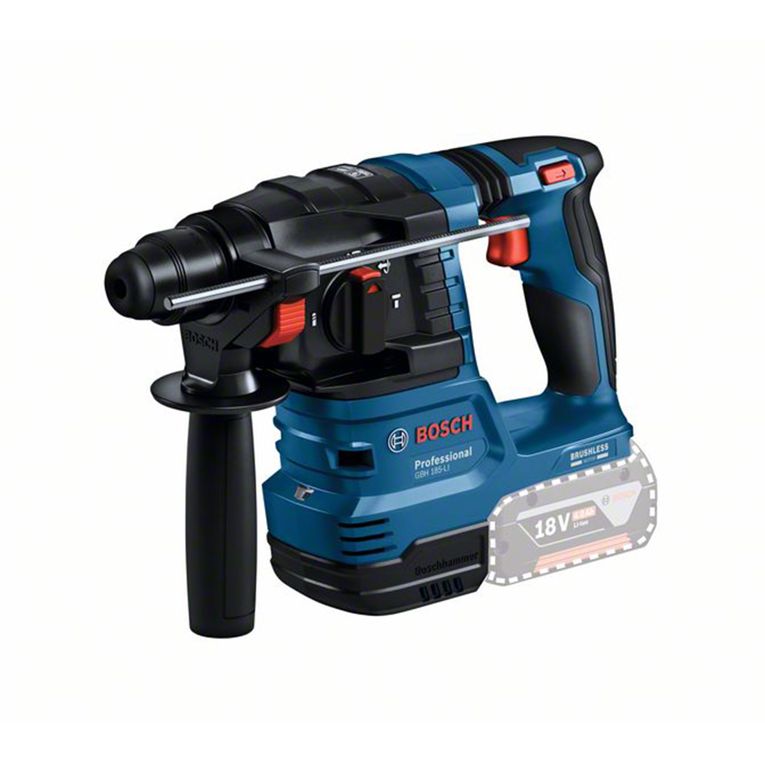Bosch 4 Tool 18V Profi Set GSR + GDX+ GBH + GST