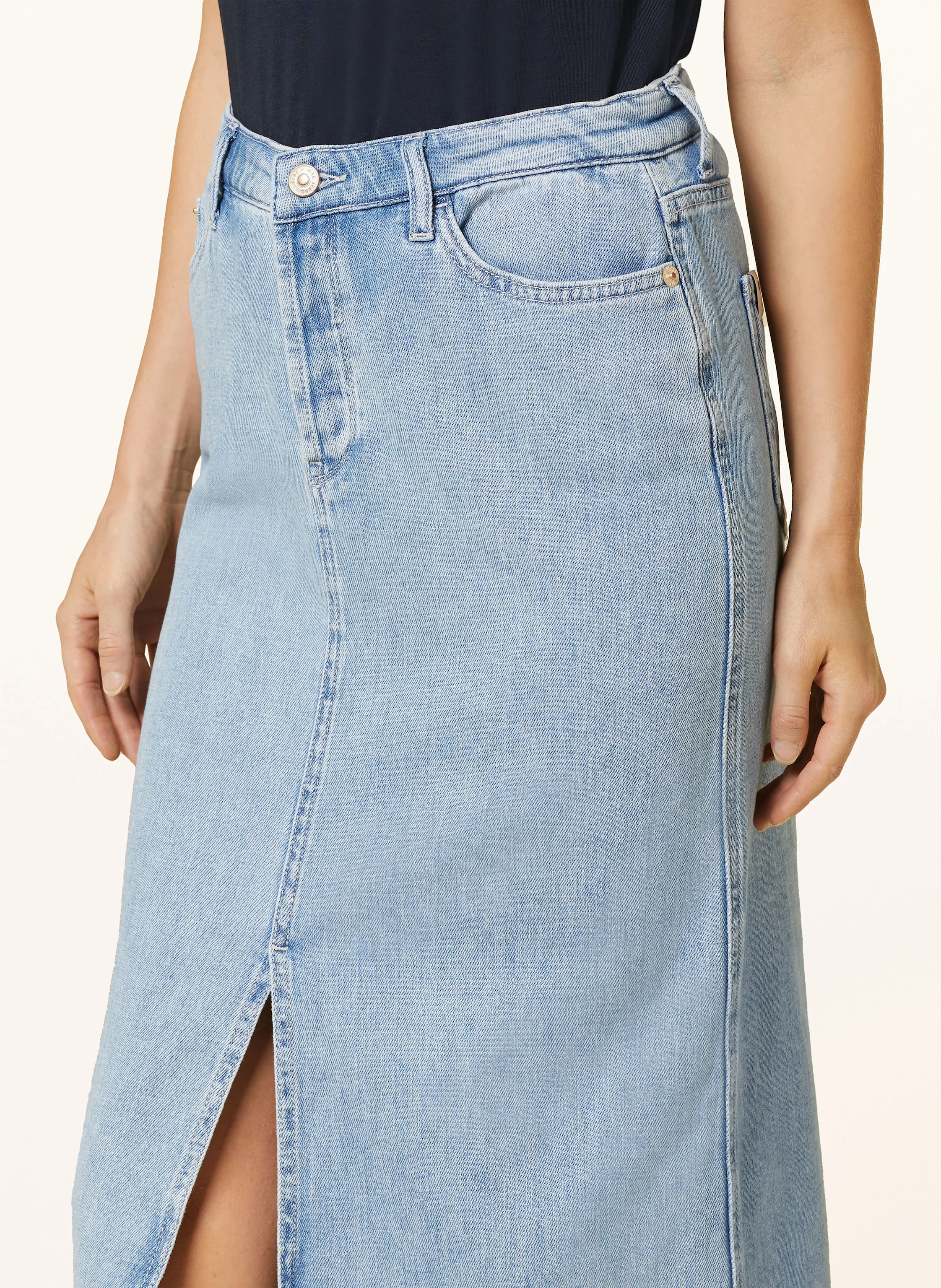 MAC Jeansrock MAXI