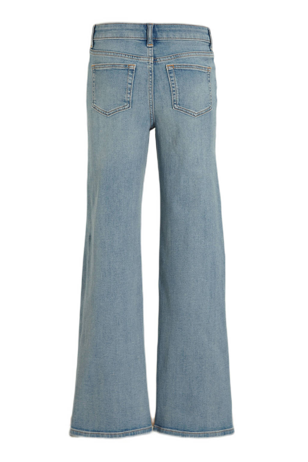 anytime wide leg jeans lichtblauw