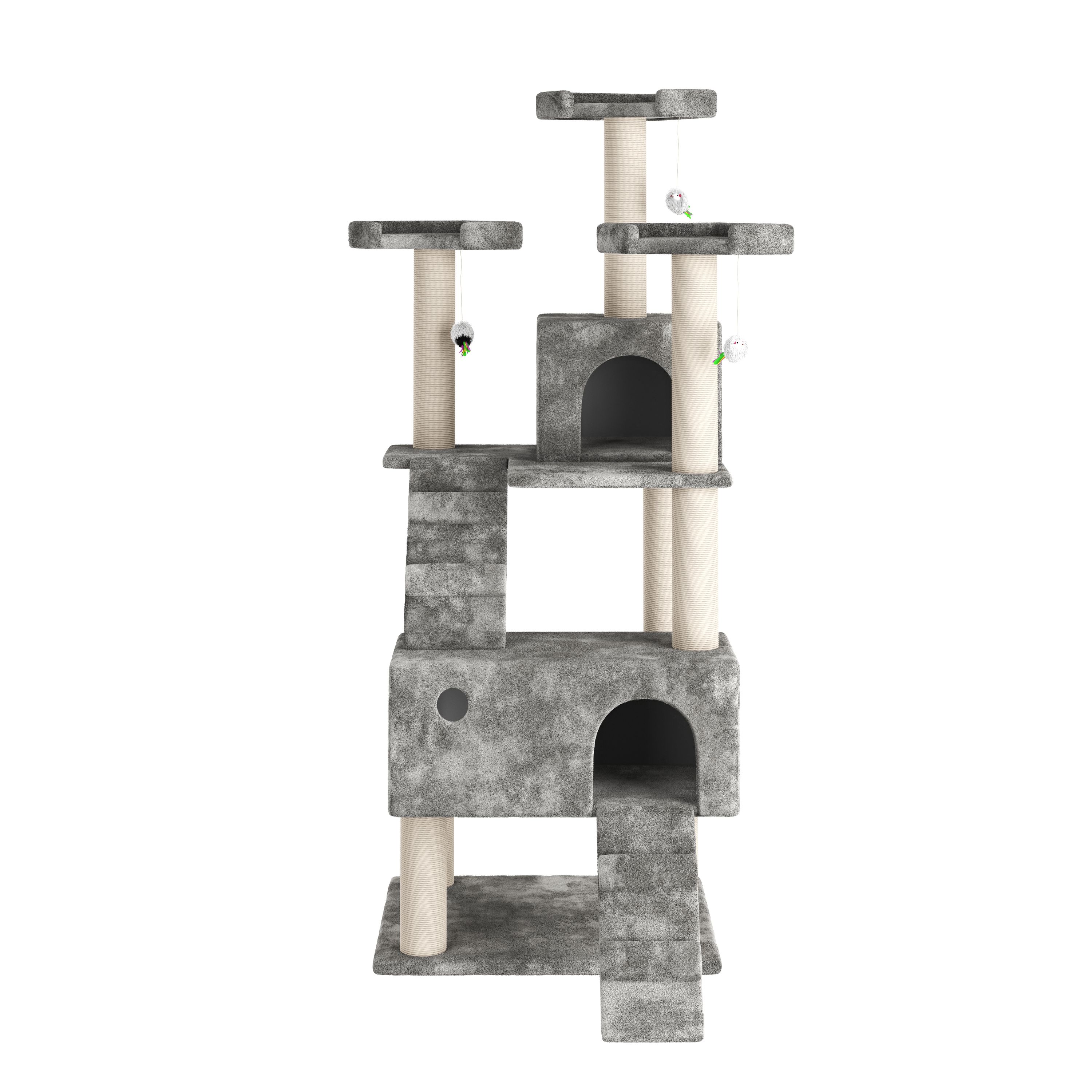 Katzenbaum MIRO 182 cm grau
