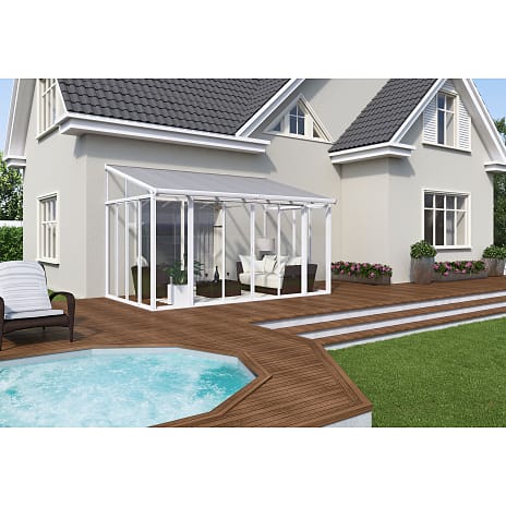 Palram - Canopia Sanremo udestue 3x4,25 m - hvid