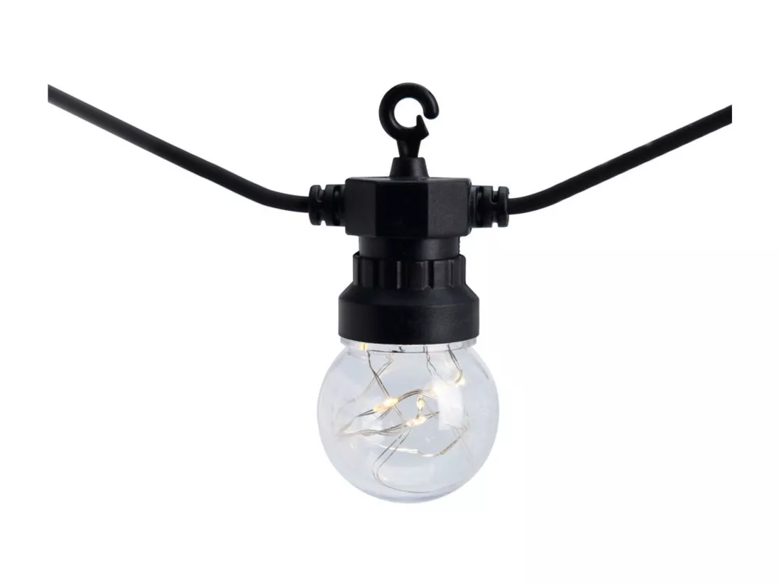Guirlande Extérieure LED avec 10 Ampoules Bernia 7,5 m 2700K Blanc chaud