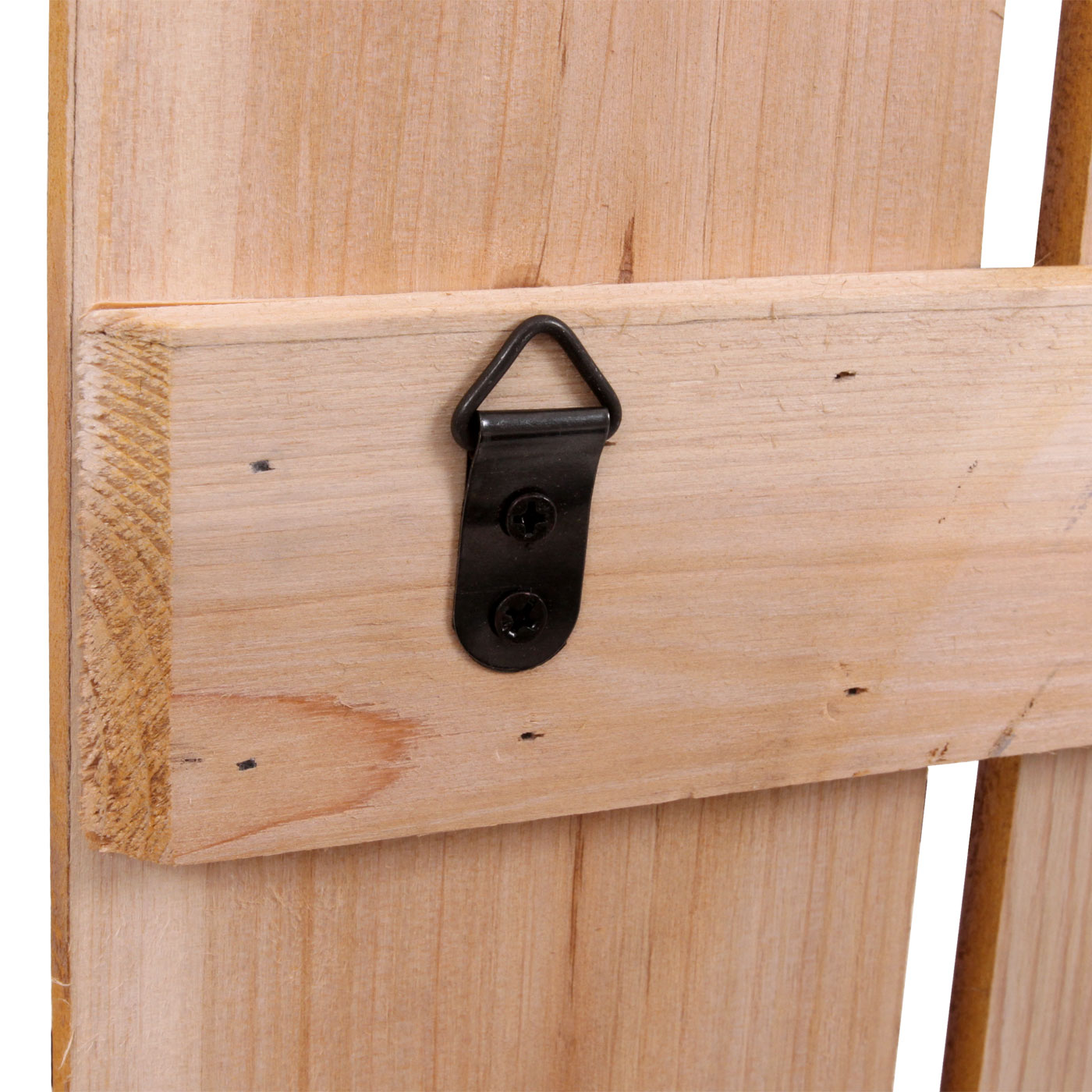 Weinregal MCW-B99, Wandregal Flaschenhalter, Holz Metall für 5 Flaschen 60x60x12cm