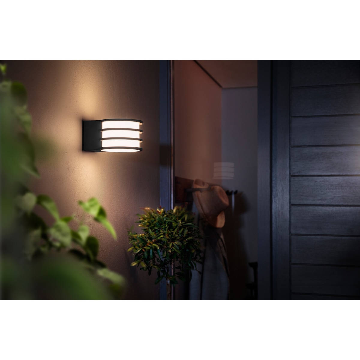Philips Hue Lucca vegglampe (antrasitt)
