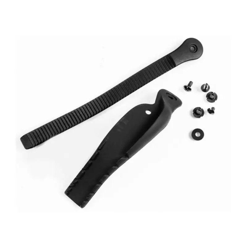 Boucle de serrage roller en ligne POWERSLIDE UNIVERSAL FLAP black incl.Straps, os, Set