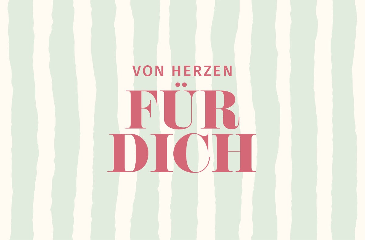 Flexibles Geschenk Für Dich Streifen
