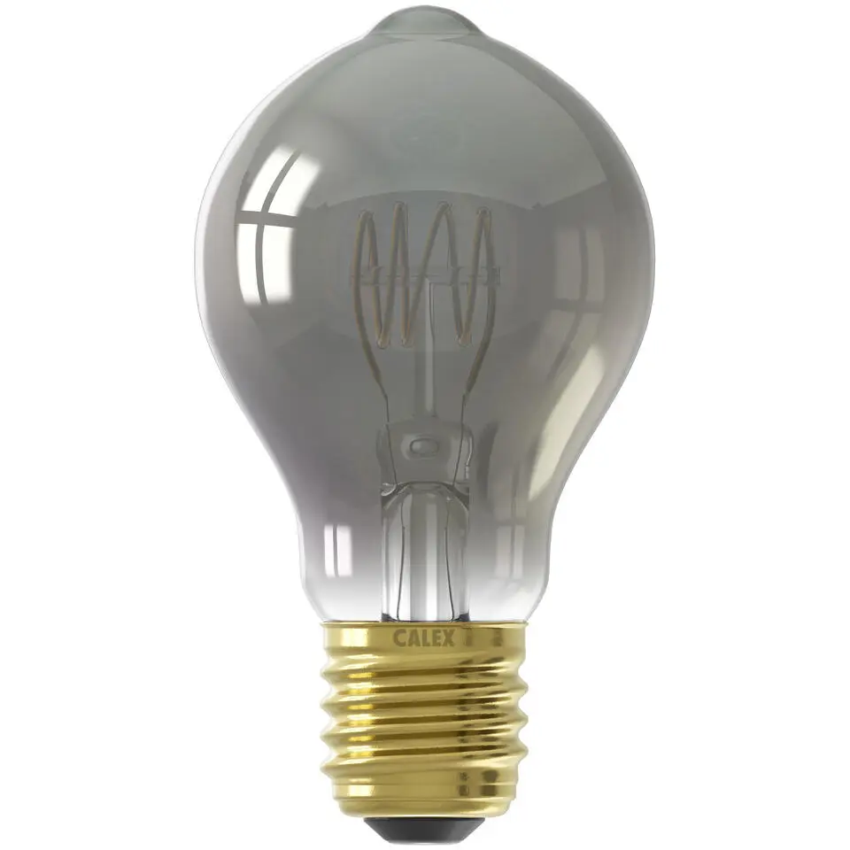 Calex LED standaardlamp - titaniumkleur - E27 - 4W - 136LM - dimbaar