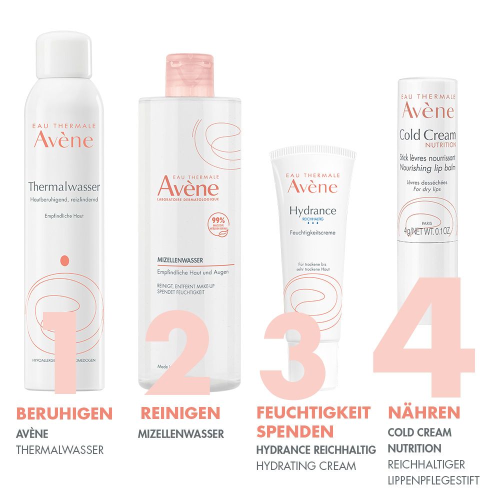 Avène Cold Cream Reichhaltiger Lippenpflegestift - für trockene und spröde Lippen