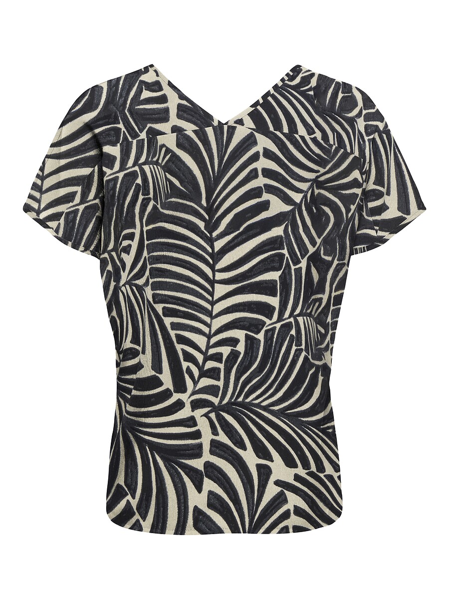 SOMENTE<br>Blusa de manga curta estampada