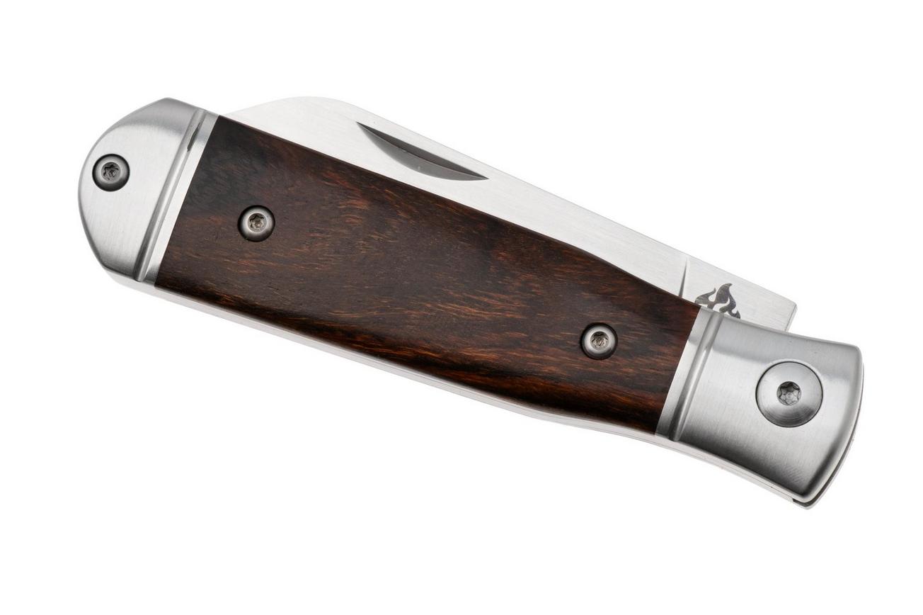 QSP Knife Jumping Jack QS167-D Satin 14C28N, Desert Ironwood, zakmes