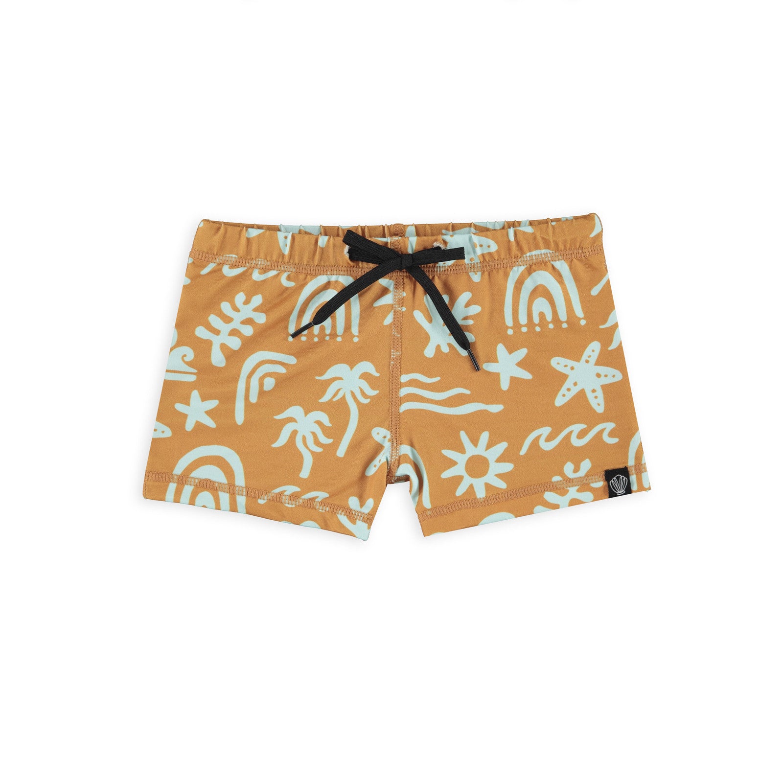 Badehose UPF 50  Tropical Vibes Blue
