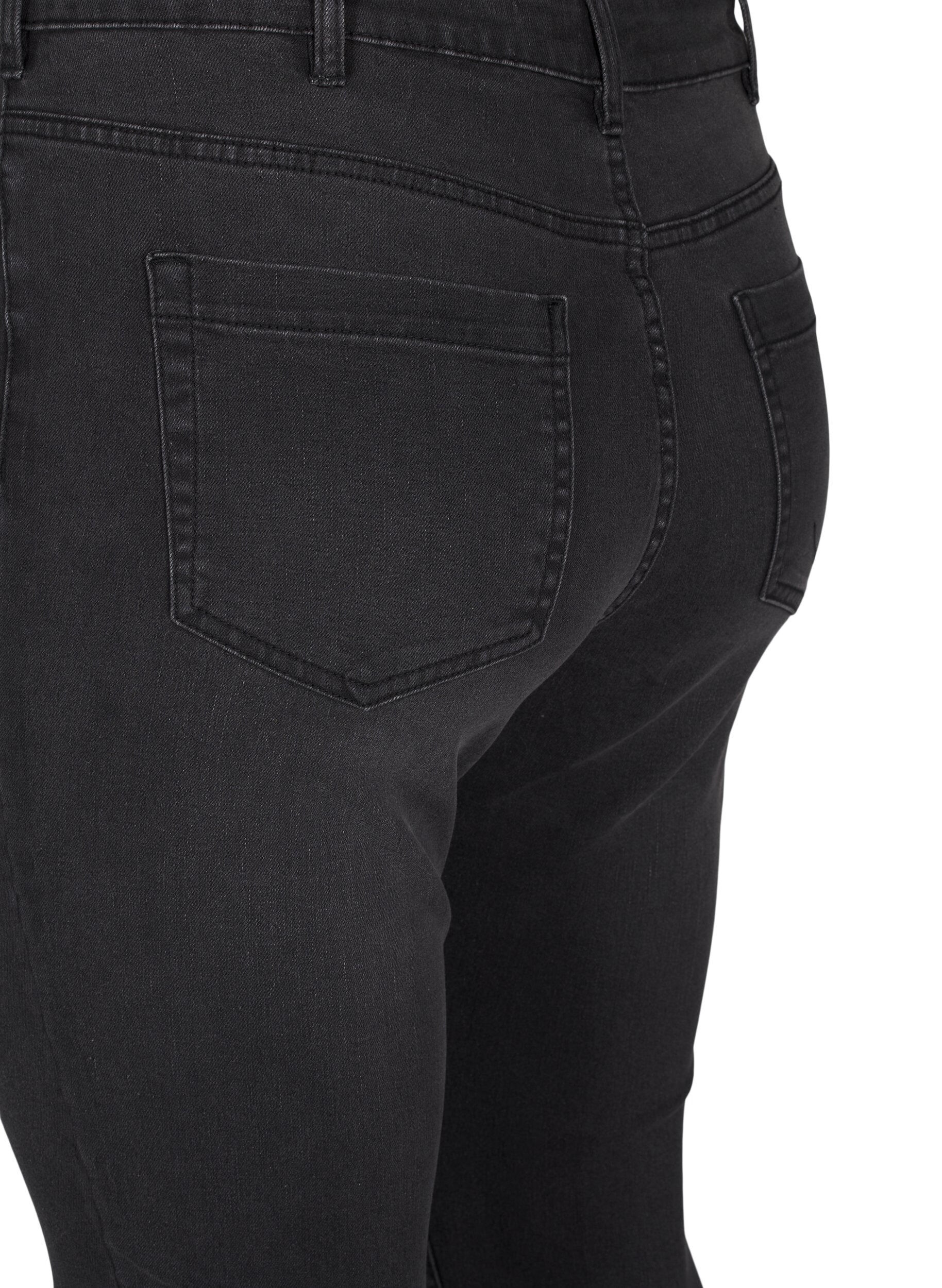 Amy jeans med høj talje og super slim fit