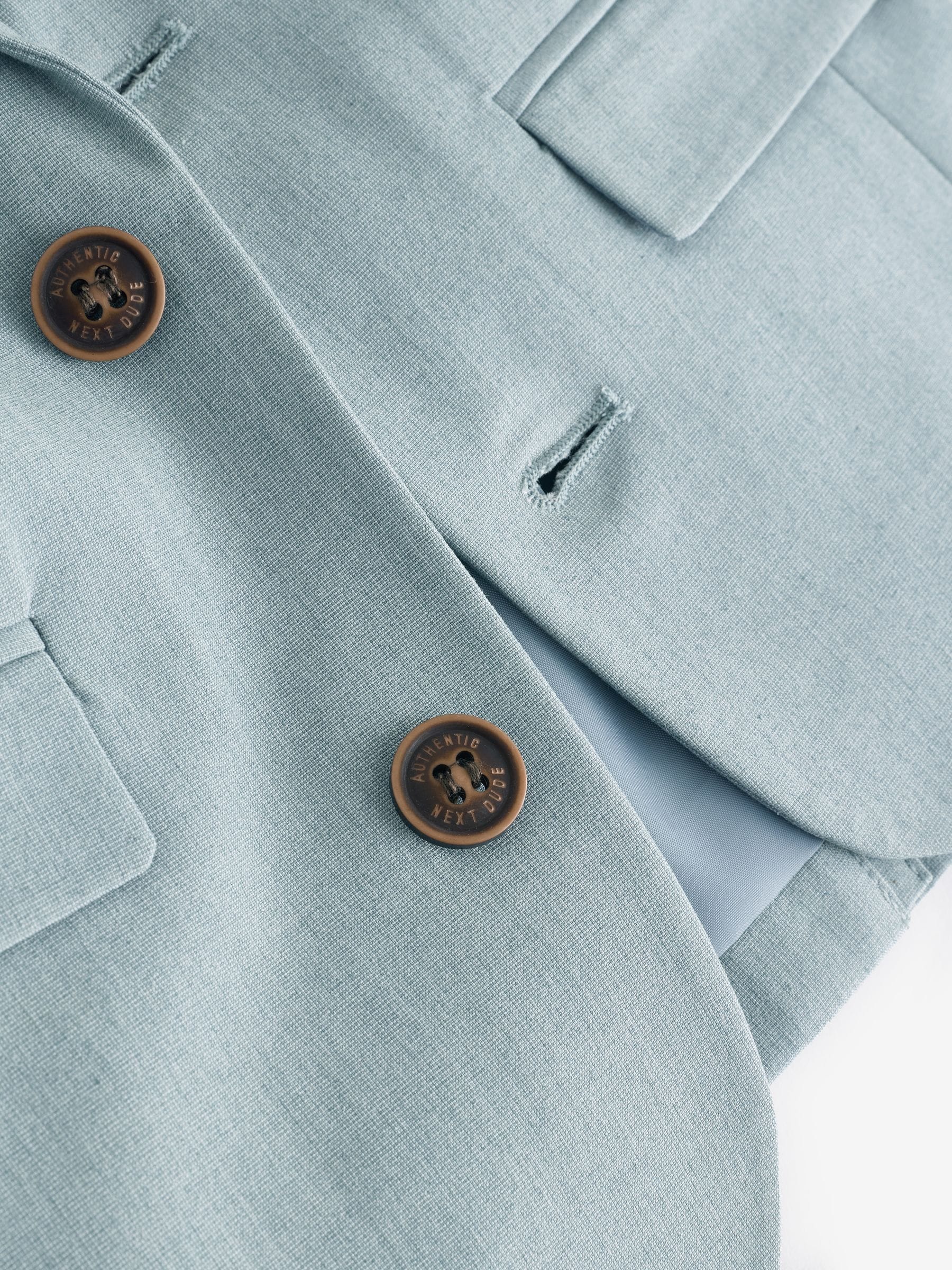 Mineraalblauw - Blazer (3 mnd - 9 jr)