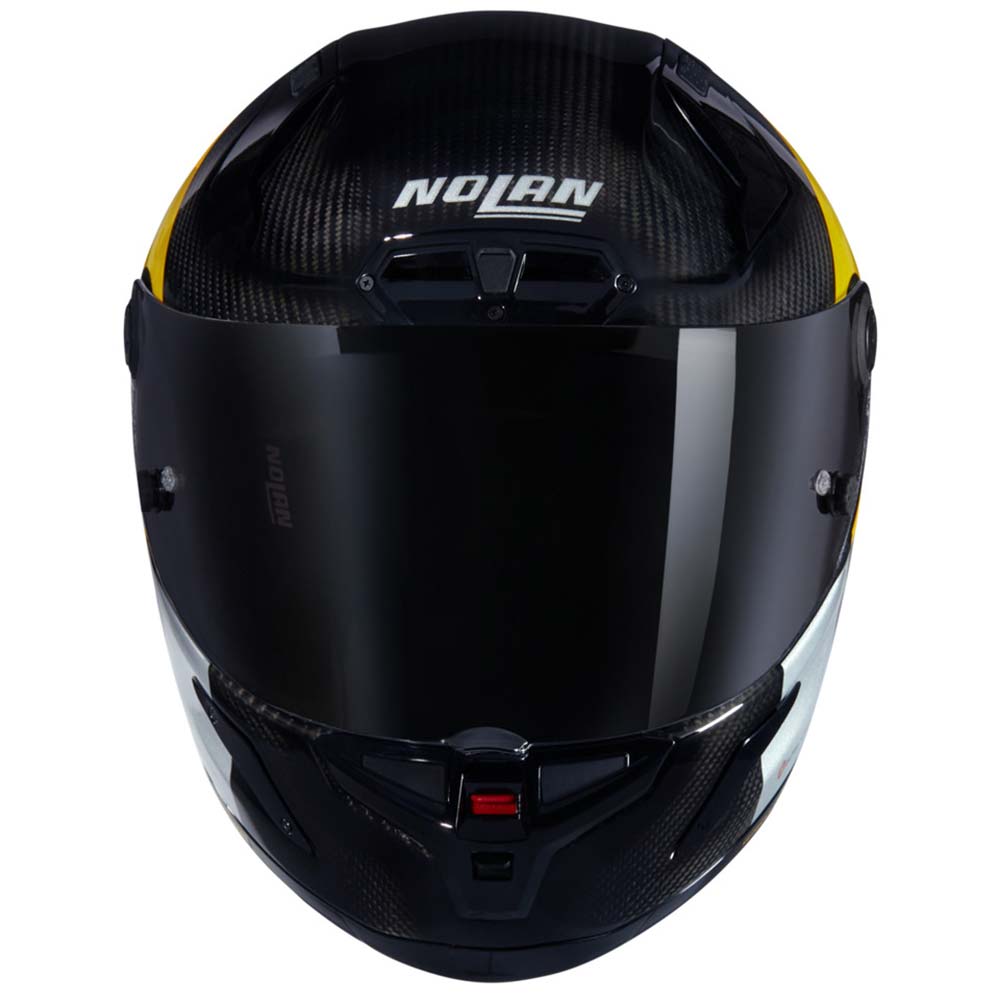 Nolan - Casque X-804 RS Ultra Carbon Combo Gara Carbone / Jaune / Gris / Brillant