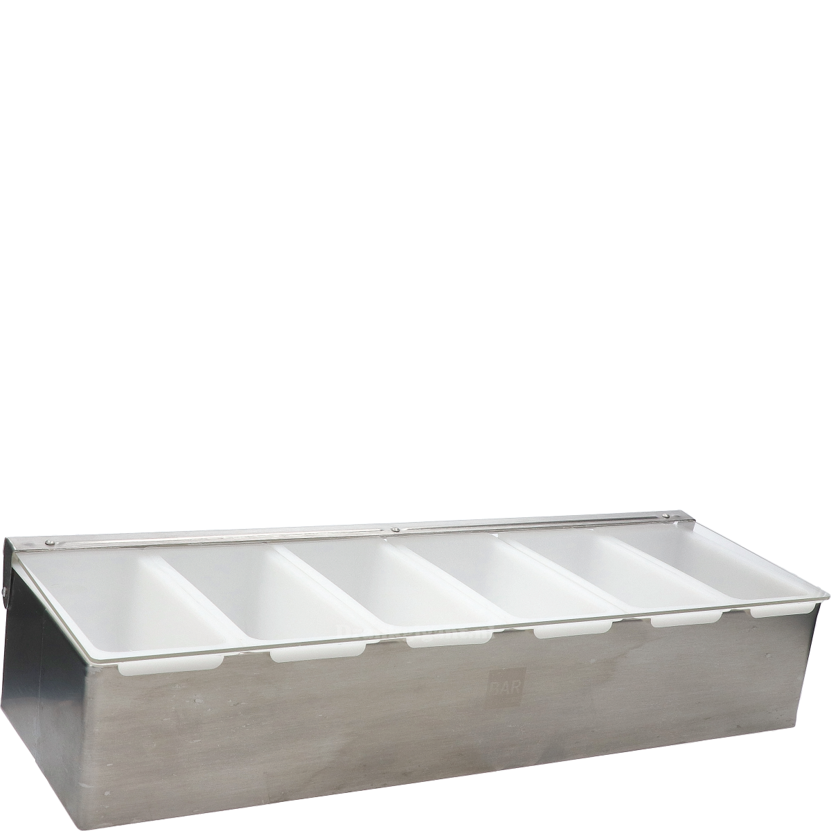 Garnituurbox bewaarset RVS/WIT