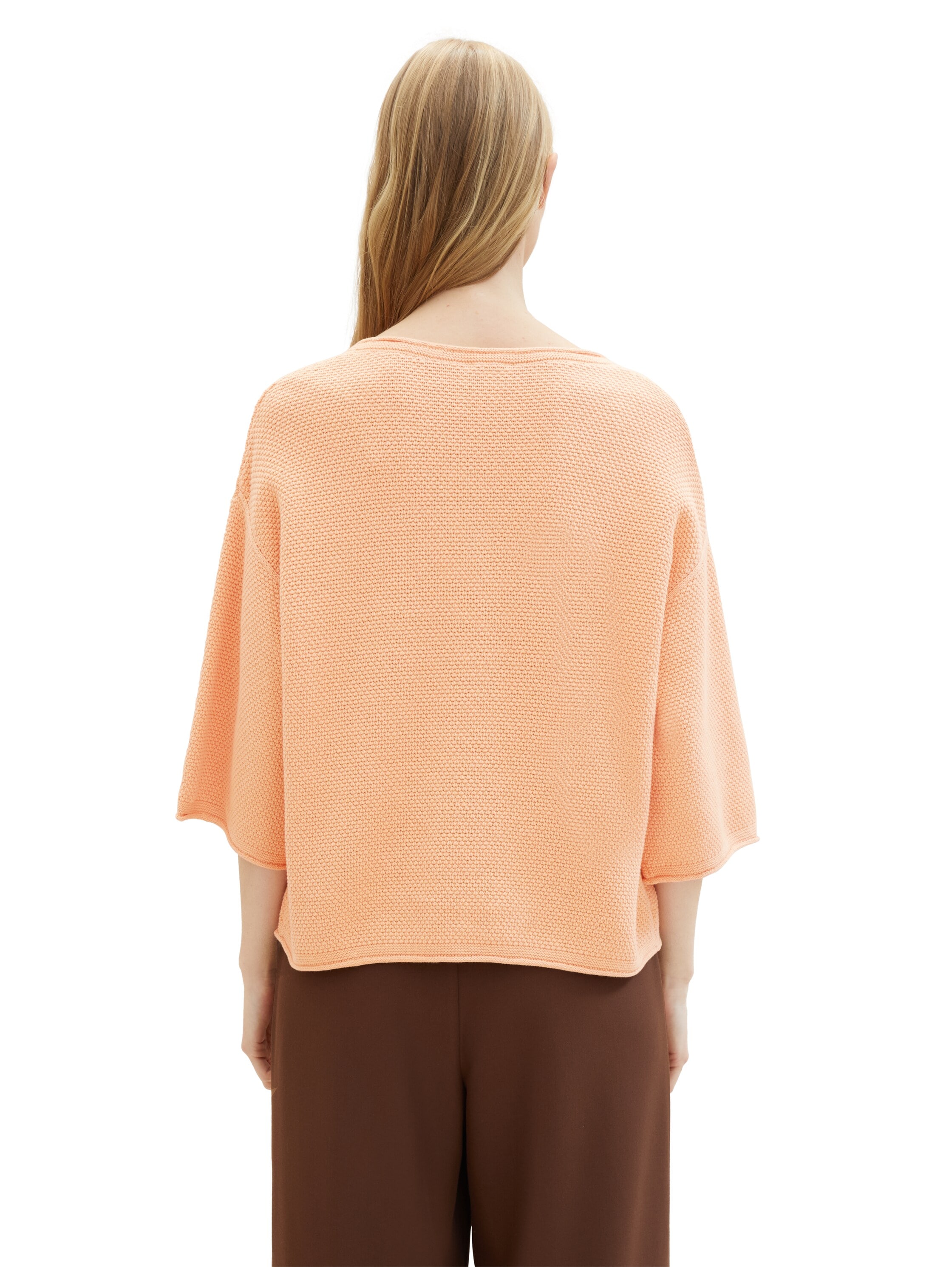 TOM TAILOR V-Ausschnitt-Pullover , mit Drop-Shoulder