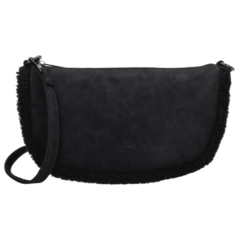 Charm London Newington Schoudertas/ Slingbag Zwart
