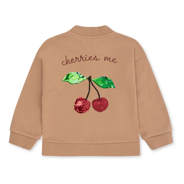 Konges Sløjd Bomber Coton Bio Cerise Lou Sequin | Rose pâle