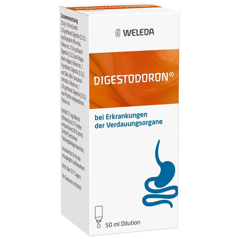 Digestodoron® Tropfen bei funktionellen Verdauungsstörungen, u.a. auf chronisch-entzündlicher Basis