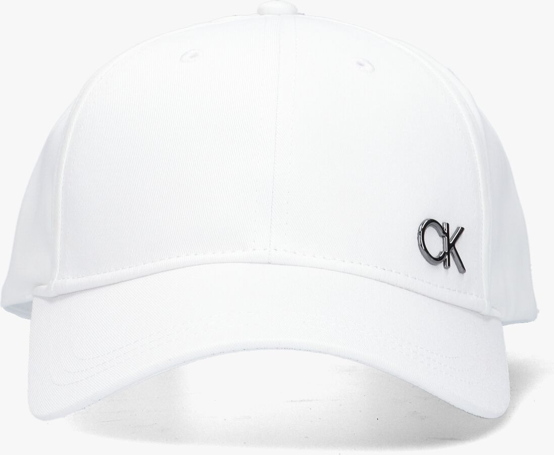 CALVIN KLEIN witte calvin klein pet ck bombed metal bb cap