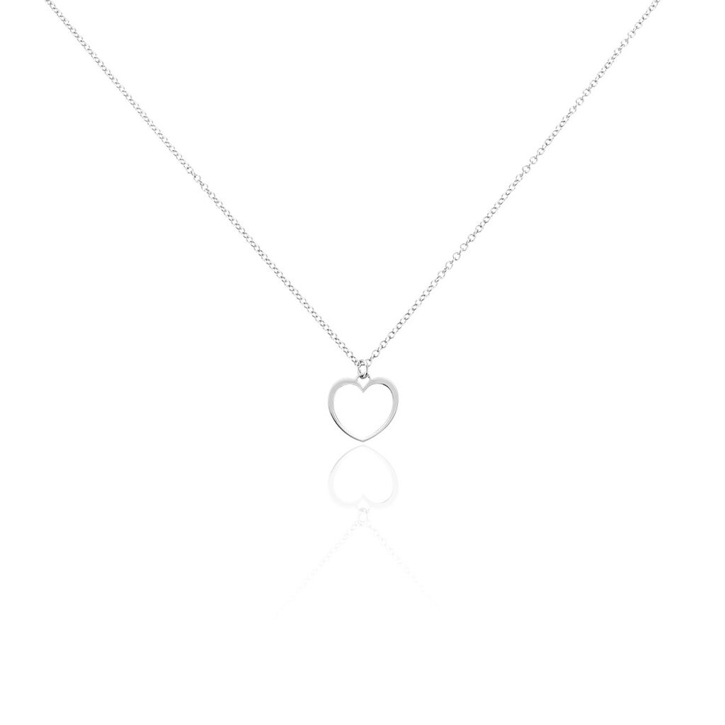 Collier Argent Blanc Idennicae