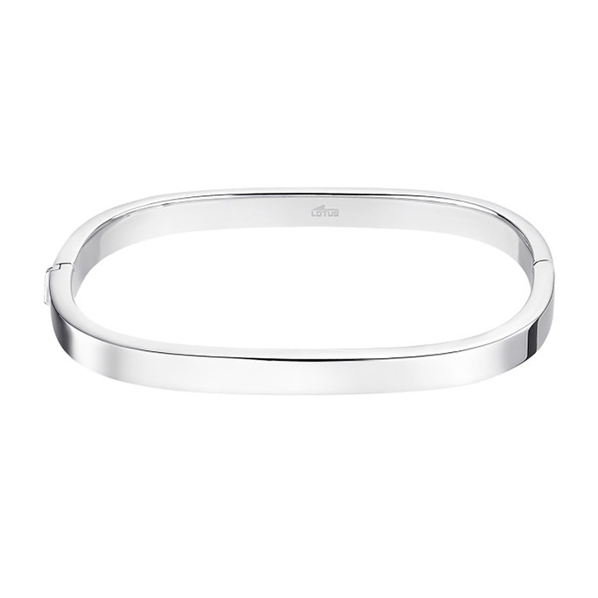 Bracelet Jonc carré Lotus Silver Argent
