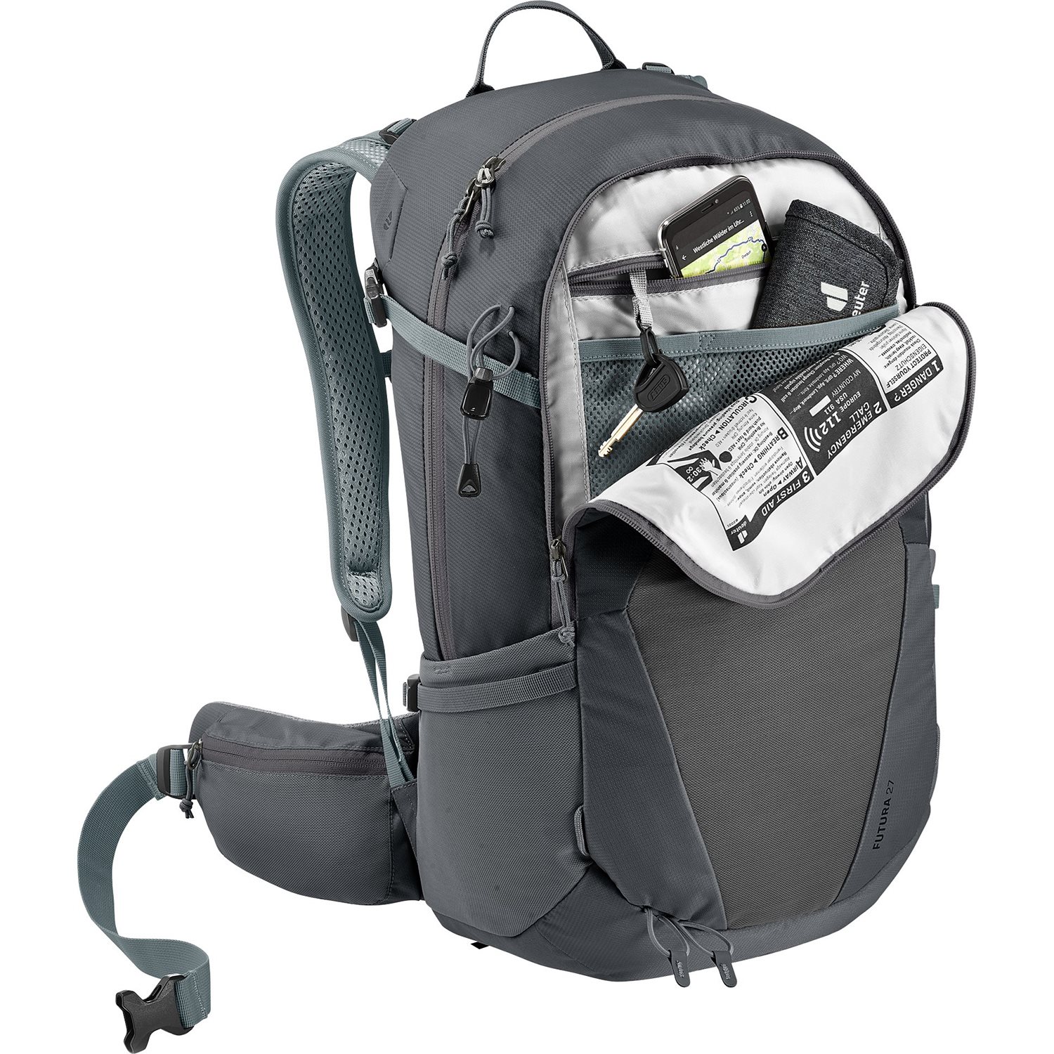 Deuter Futura 27 Backpack graphite-shale