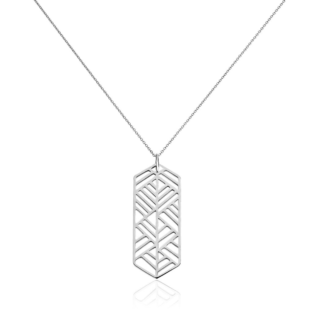 Collier Dannielle Acier Blanc