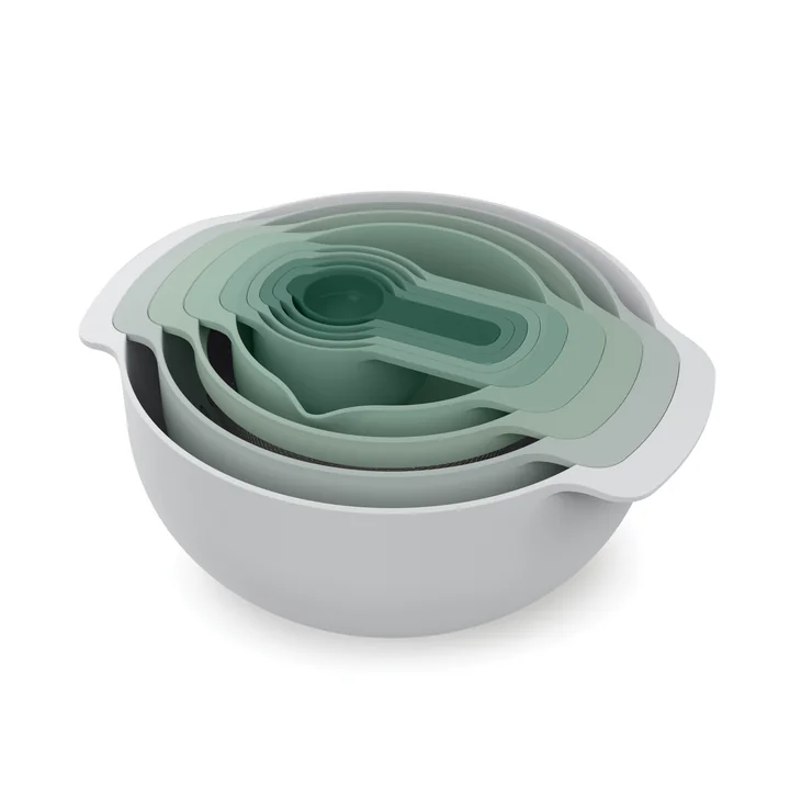 Joseph Joseph - Nest 9 Plus Küchenset, Editions salbei